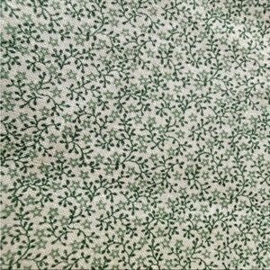 Vintage Joan Kessler Concord Fabrics Tiny Green Floral Quilting Cotton 1 yd + 22
